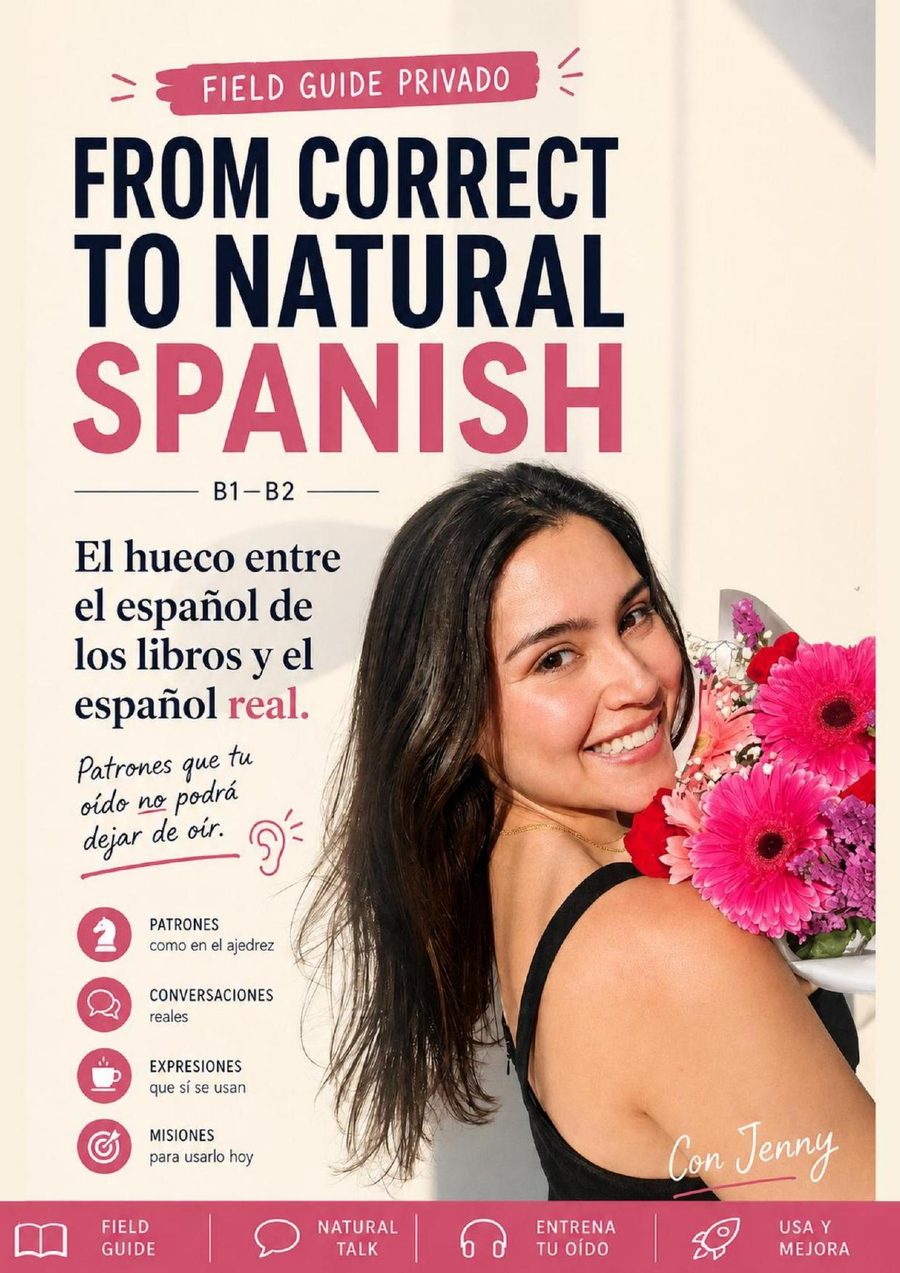 Portada de From Correct to Natural Spanish